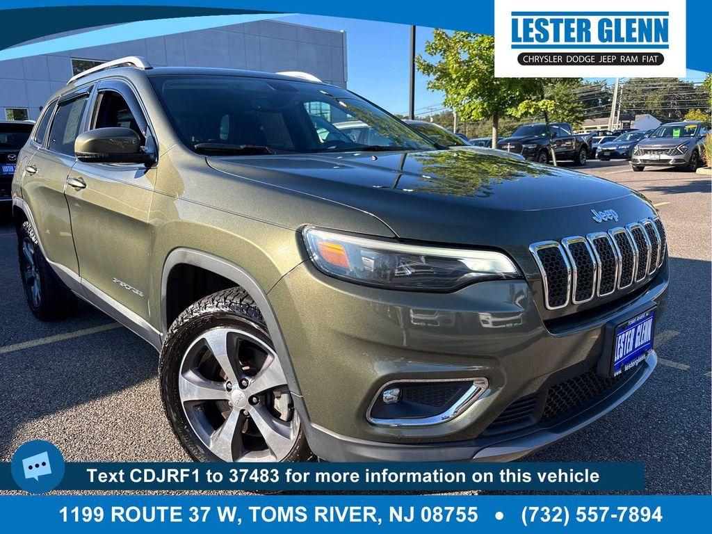 used 2019 Jeep Cherokee car, priced at $19,534