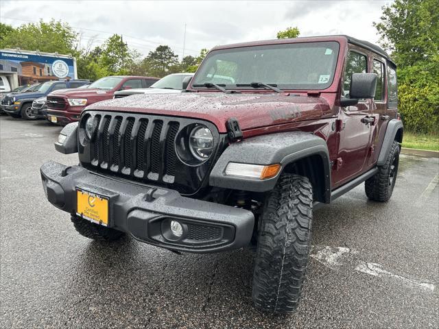 used 2021 Jeep Wrangler car, priced at $34,937
