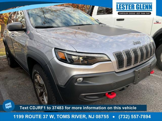 used 2021 Jeep Cherokee car, priced at $24,937