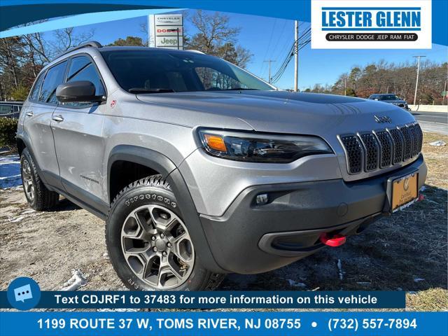 used 2021 Jeep Cherokee car, priced at $23,737