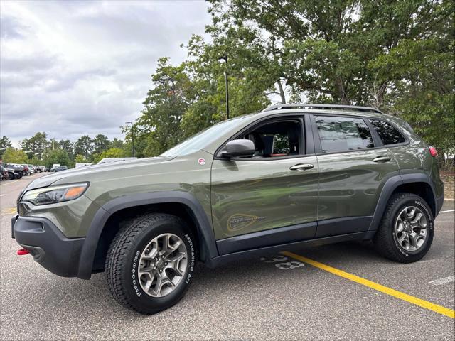 used 2021 Jeep Cherokee car, priced at $26,337