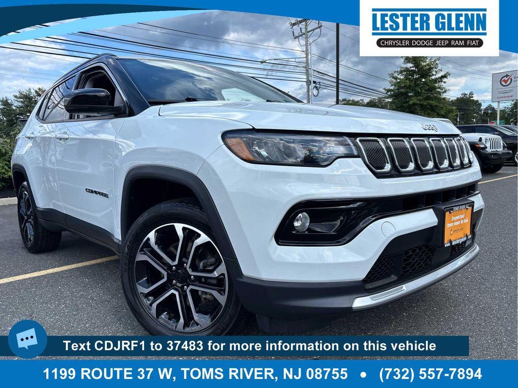 used 2022 Jeep Compass car, priced at $24,393