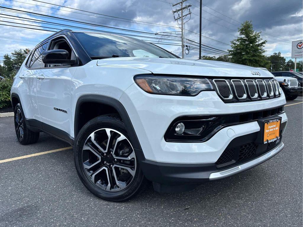 used 2022 Jeep Compass car, priced at $24,393