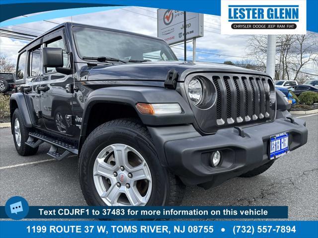 used 2018 Jeep Wrangler Unlimited car, priced at $28,737