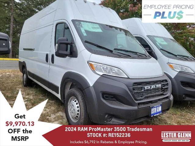new 2024 Ram ProMaster 3500 car, priced at $54,707