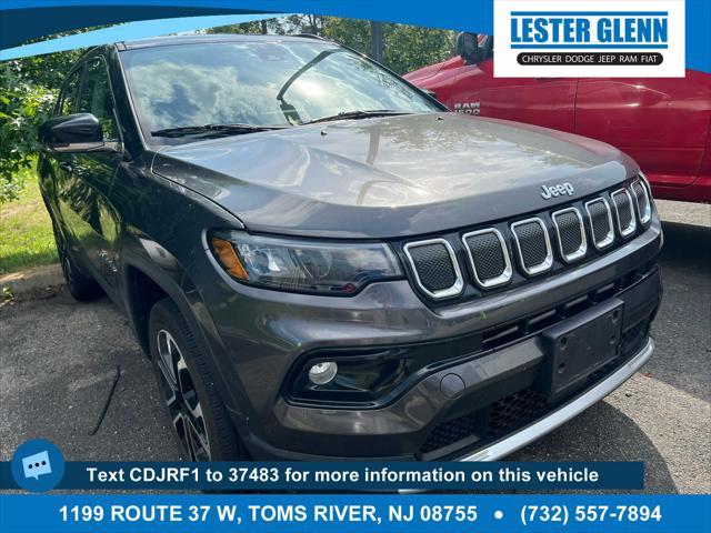 used 2022 Jeep Compass car, priced at $24,537