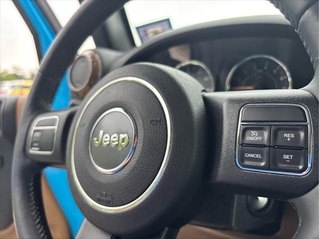 used 2017 Jeep Wrangler car, priced at $17,937