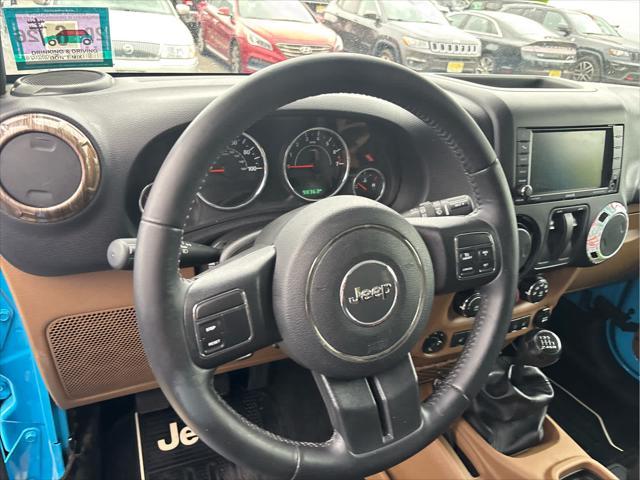 used 2017 Jeep Wrangler car, priced at $17,937