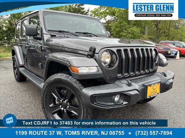 used 2021 Jeep Wrangler Unlimited car, priced at $34,937