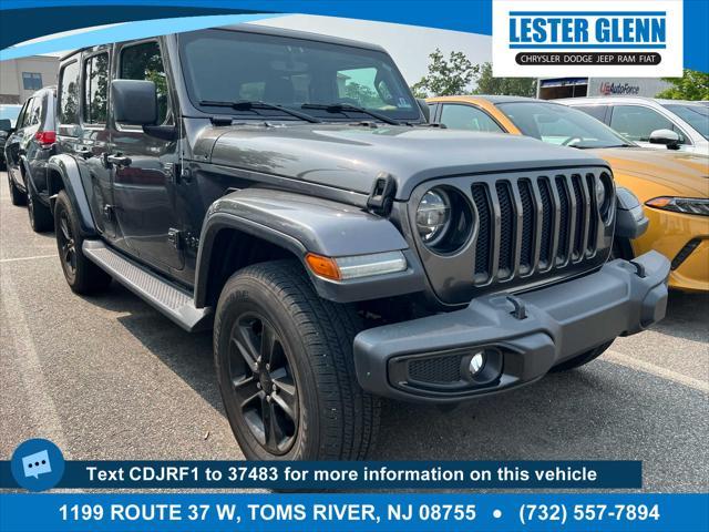 used 2020 Jeep Wrangler Unlimited car, priced at $32,637