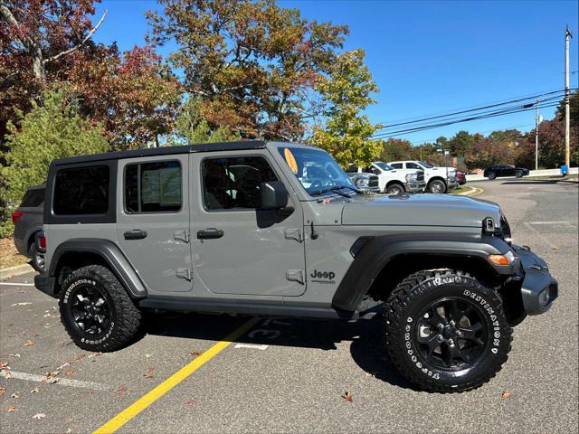 used 2021 Jeep Wrangler Unlimited car, priced at $31,937