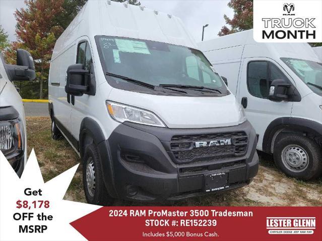 new 2024 Ram ProMaster 3500 car, priced at $54,707