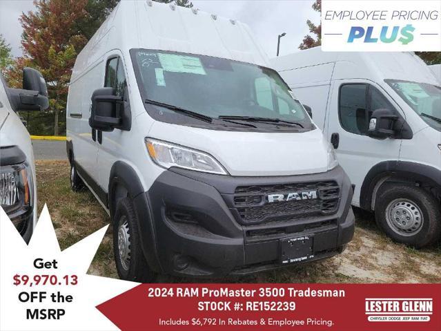 new 2024 Ram ProMaster 3500 car, priced at $54,707