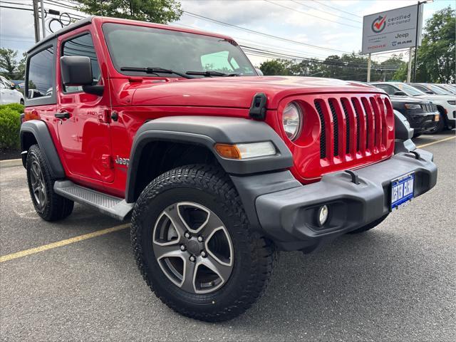 used 2018 Jeep Wrangler car, priced at $23,837