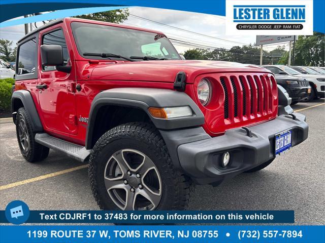 used 2018 Jeep Wrangler car, priced at $23,837