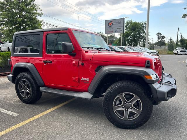 used 2018 Jeep Wrangler car, priced at $23,837