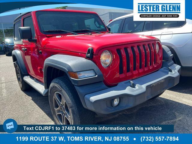 used 2018 Jeep Wrangler car, priced at $24,137