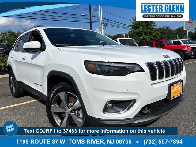 used 2021 Jeep Cherokee car, priced at $21,637