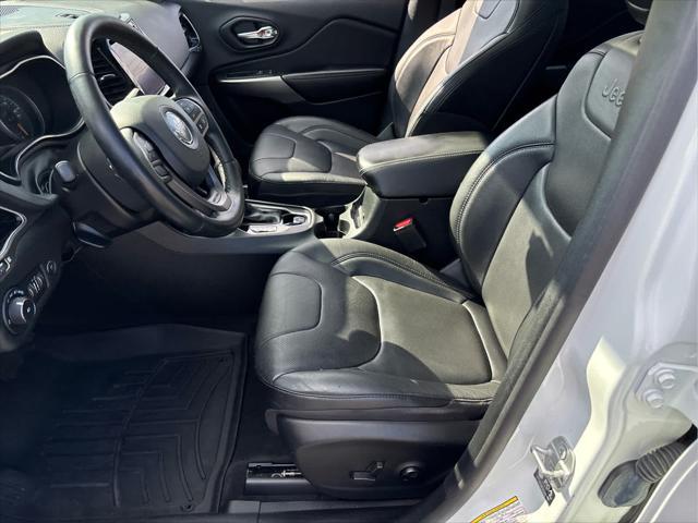 used 2021 Jeep Cherokee car, priced at $21,637