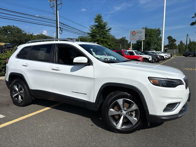 used 2021 Jeep Cherokee car, priced at $21,637
