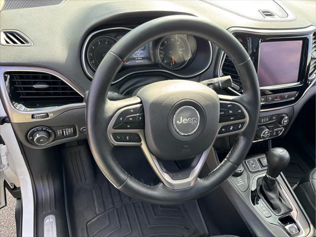 used 2021 Jeep Cherokee car, priced at $21,637