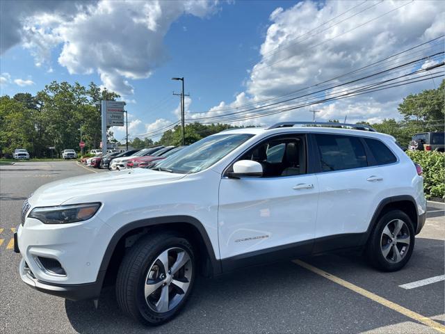 used 2021 Jeep Cherokee car, priced at $21,637