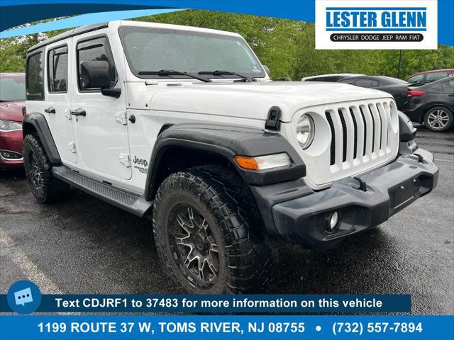 used 2019 Jeep Wrangler Unlimited car, priced at $23,537