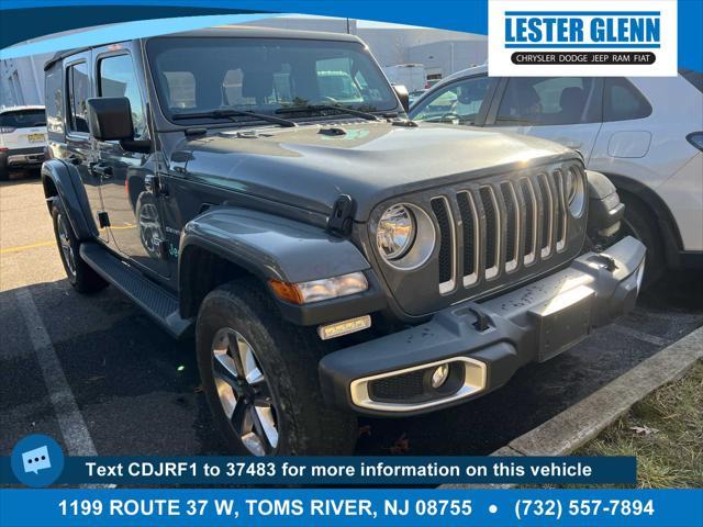 used 2021 Jeep Wrangler Unlimited car, priced at $31,737