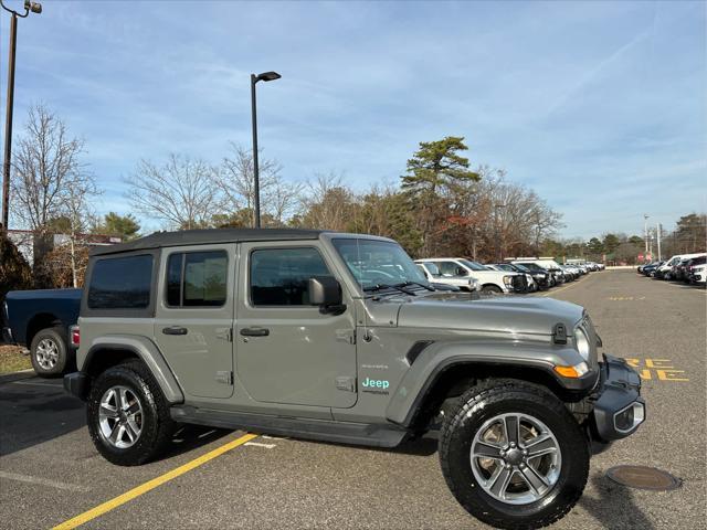 used 2021 Jeep Wrangler Unlimited car, priced at $28,737