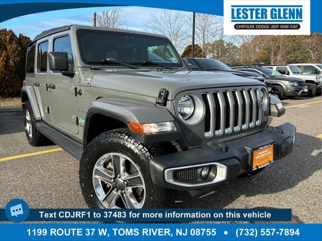 used 2021 Jeep Wrangler Unlimited car, priced at $30,937