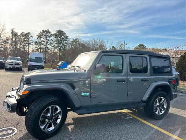 used 2021 Jeep Wrangler Unlimited car, priced at $28,737