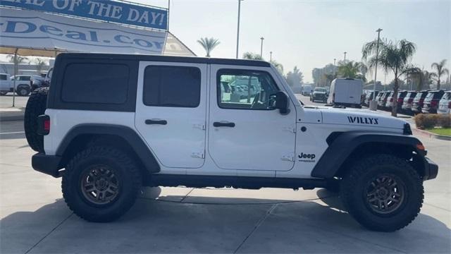 used 2020 Jeep Wrangler Unlimited car, priced at $27,899