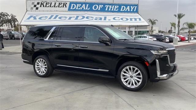 used 2022 Cadillac Escalade ESV car, priced at $63,888