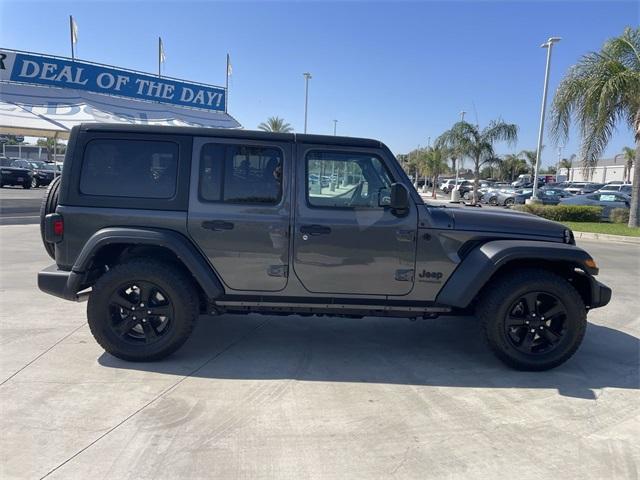used 2021 Jeep Wrangler Unlimited car, priced at $28,588