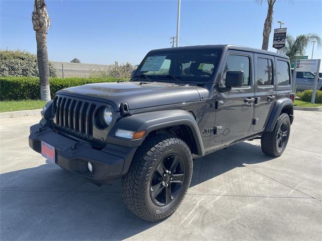 used 2021 Jeep Wrangler Unlimited car, priced at $28,588