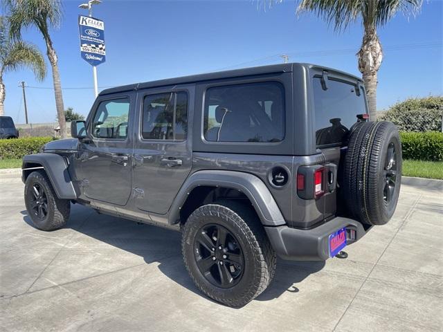 used 2021 Jeep Wrangler Unlimited car, priced at $28,588