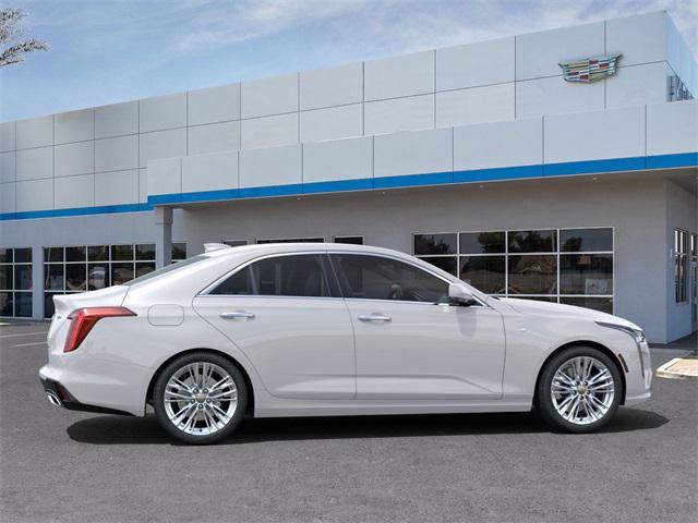 new 2025 Cadillac CT4 car, priced at $45,715