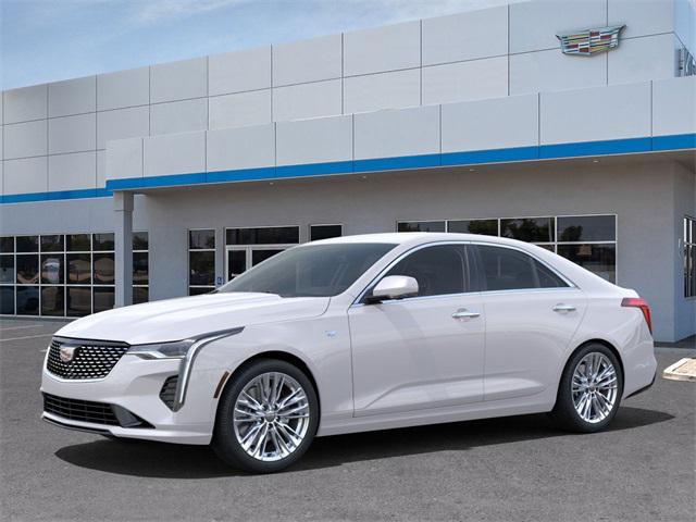 new 2025 Cadillac CT4 car, priced at $45,715