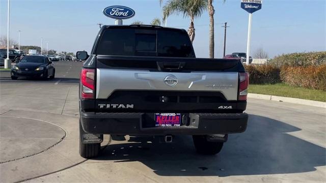 used 2021 Nissan Titan car, priced at $36,976