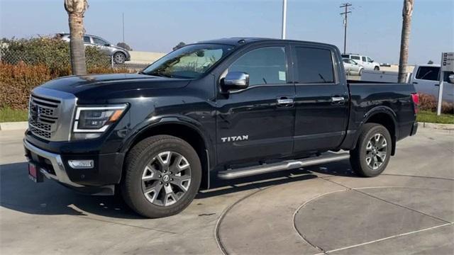 used 2021 Nissan Titan car, priced at $36,976