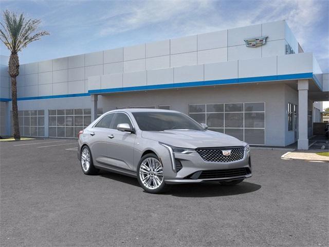 new 2025 Cadillac CT4 car, priced at $45,215