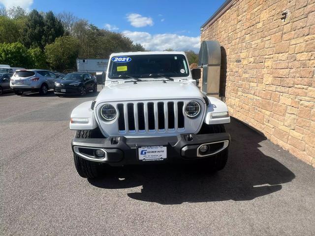 used 2021 Jeep Wrangler Unlimited car, priced at $35,790