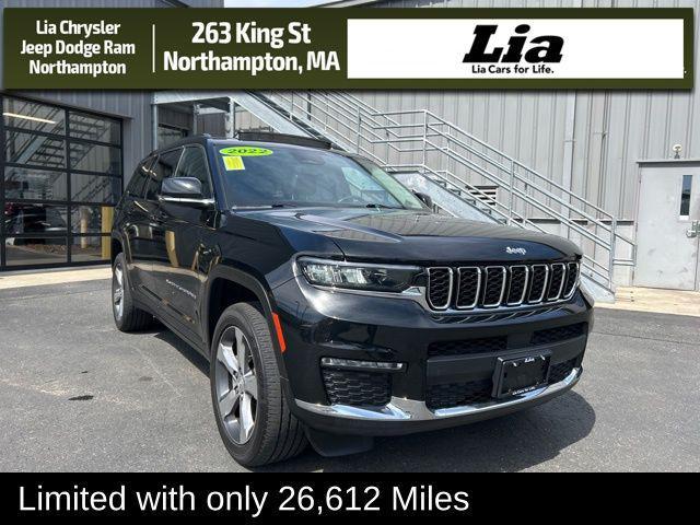 used 2022 Jeep Grand Cherokee L car, priced at $34,897