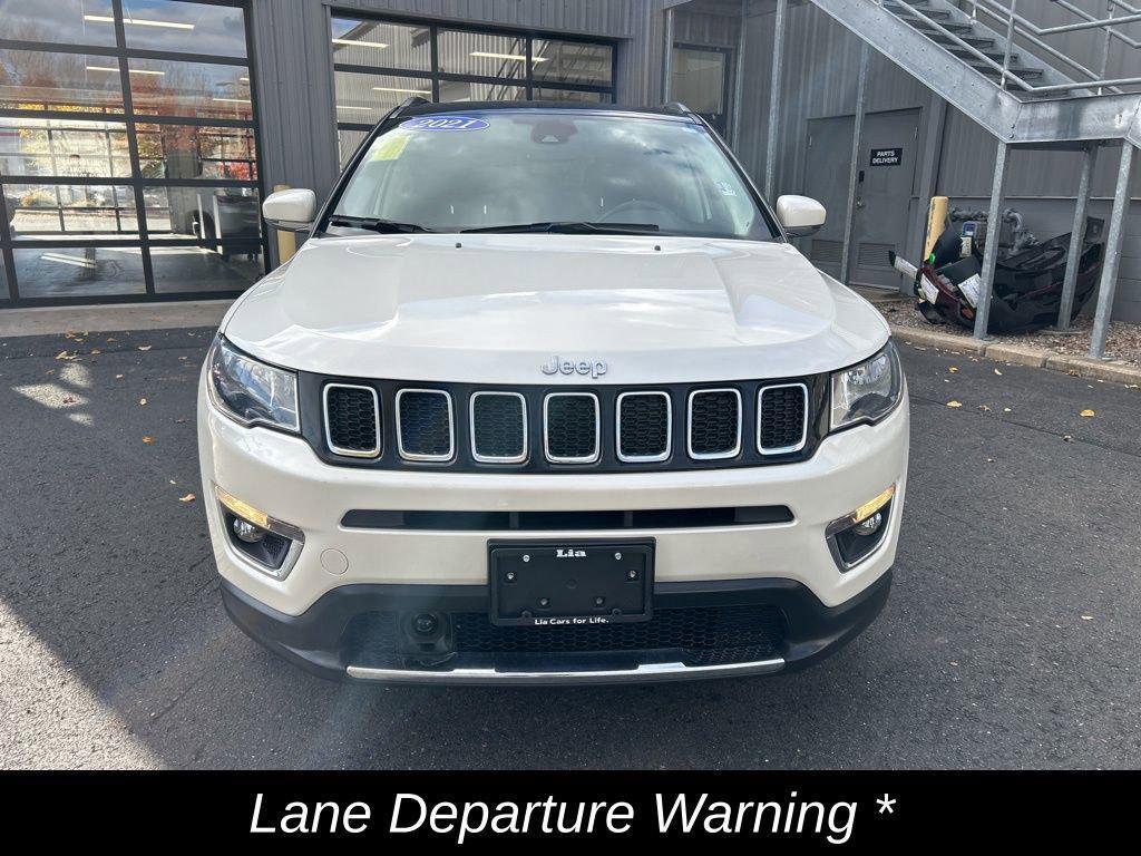used 2021 Jeep Compass car, priced at $19,999