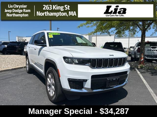 used 2022 Jeep Grand Cherokee L car, priced at $34,187