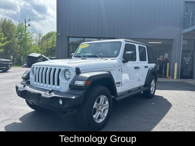 used 2021 Jeep Wrangler Unlimited car, priced at $32,149