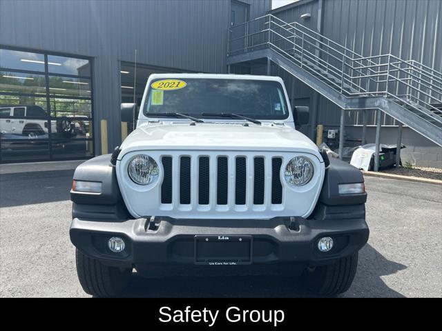 used 2021 Jeep Wrangler Unlimited car, priced at $32,149