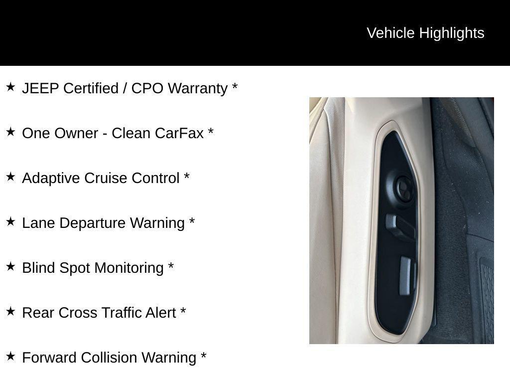 used 2022 Jeep Grand Cherokee L car, priced at $32,625