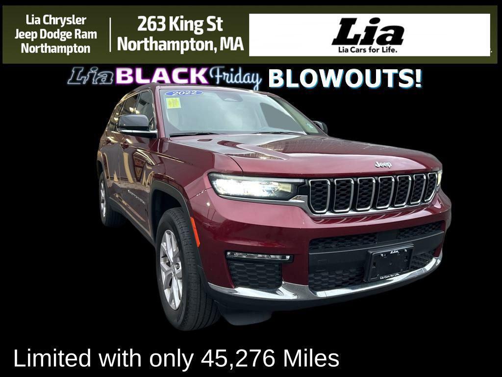 used 2022 Jeep Grand Cherokee L car, priced at $32,625