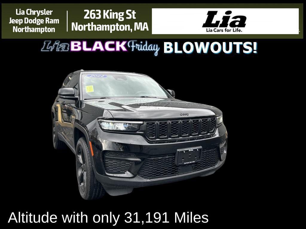 used 2022 Jeep Grand Cherokee car, priced at $31,000